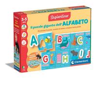 Clementoni Sapientino Puzzle Gigante Del Alfabeto 3 Años+ Puzzle De Suelo Flas