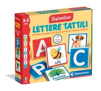 Clementoni - Sapientino Tattili-Game 3 Years, Montessori Flashcards, Educational