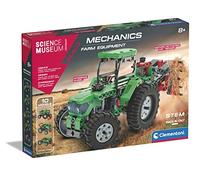 Clementoni - Science Museum Mechanics: Juego de construcción de vehículos agrícolas, aprende a través de la construcción y el Juego, (8 años en adelante)