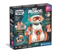 Clementoni Science Museum Mio Robot 2.0 - Construye y codifica tu Propio Robot Interactivo con Brazo magnético para niños Mayores de 8 años