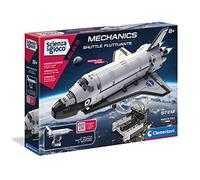 Clementoni - Scienza Build flotante - Juego de construcción infantil, laboratorio mecánico, juego científico de 8 años, modelo de transbordador, manual en italiano, fabricado en Italia, multicolor,