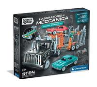 Clementoni Scienza e gioco Build - Camión Bisarca, Laboratorio de Mecánica para Niños 8+ Años, Juego de Construcción con Más de 120 Componentes, Ingeniería y Manualidades, Made in Italy, Idioma