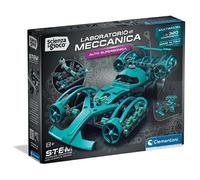 Clementoni Scienza e gioco Build - Coche supersónico, coche 2 en 1, taller de mecánica para niños a partir de 8 años, juego de construcción de 320 componentes, ingeniería y manual, fabricado en Italia