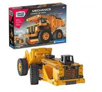 Clementoni - Set de construcción Mechanics Camión minero con instrucciones en App ㅤ