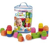Clementoni - Soft Clemmy Bolsa 48 bloques - construcciones blanditas para bebé a partir de 6 meses (17134)