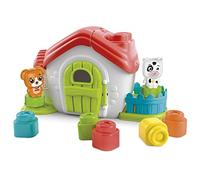 Clementoni - Soft Clemmy-Touch, Imagine & Play Sensory Farm Playset Farm with Soft Stones for Children 10-36 Months, Made in Italy, Multicoloured, 17767