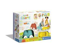 Clementoni - Tren Sensorial - Clemmy Soft Touch & Play - Juguete de Bloques Suaves, Construcción y Tacto - De 6 a 36 Meses, 17424