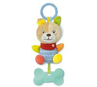 Clementoni - Sonajero Dulce Perrito, sonajero de Peluche, sonajero bebé Desde 0 Meses (17785)