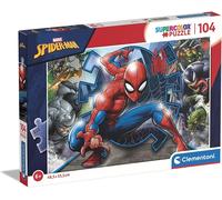 Clementoni spider-man puzzle rompecabezas 104 pieza(s) dibujos