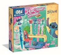 Clementoni Stitch Pen Lab - CREA bolígrafos Coloridos inspirados en Puntadas con Accesorios y Herramientas para niños Mayores de 6 años