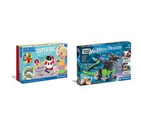 Clementoni - Super Doc - Robot Educativo a Partir de 5 años, Juguete en español + - Mega Dragon, Robot Montar Stem con App, 8 años, Juguete en español (55421)