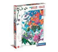 Clementoni – Puzzle Super Friends! – 104 Piezas Maxi (23754)