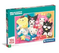 Clementoni - Super Hello Kitty 2 Puzzle - Rompecabezas Infantil de 104 Piezas, Licencia Oficial de Hello Kitty & Friends, Especial Colección 2026-27576