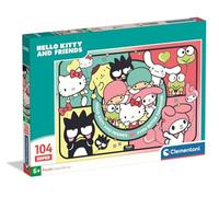 Clementoni - Super Hello Kitty 2 Puzzle - Rompecabezas Infantil de 104 Piezas, Licencia Oficial de Hello Kitty & Friends, Especial Colección 2026-27576