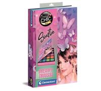 Clementoni Swiftie Make Up Summer 18413 - Set de Maquillaje para niños con Sombra de Ojos, Brillo de Labios y aplicadores - Neceser Compacto para niños a Partir de 6 años