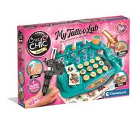Clementoni Kit creativo My Tattoo Lab – Tatuajes temporales para 6+ años con plantillas 18260