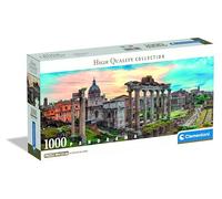 Clementoni - Twilight Over The Eternal Empire - Panorama, Puzzle 1000 Piezas para Adultos, Paisaje Histórico al Atardecer, Materiales Sostenibles, 98 X 33 cm, 39793