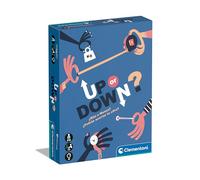 Clementoni Up or Down? ¿Más o Menos? 555540 Juego de Mesa para Adivinar la Cifra Exacta, Acercándose al Número y Ganará, 12 años+