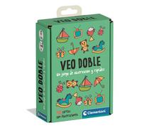 Clementoni - Veo Doble - Juego de Mesa de Observación y Rapidez para Toda la Familia - A partir de 5 Años -Encuentra el Doble, Concentración y Agilidad Mental, 55410