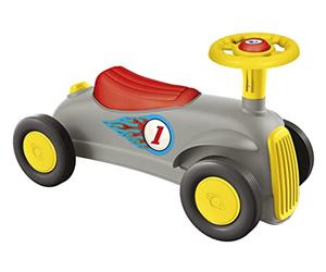 Clementoni - Vintage Hot Road Race Paseo en Coche de Carrera-Made in Italy-Play for Future, Auto Primeros Pasos, Juego Niños 1 Año, Multicolor, 17700