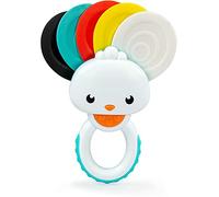 Clementoni Vista Pavo Real Sonajero, Multicolor, 17325