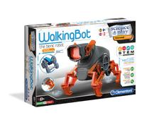 Clementoni walking bot, set de construcción para niños de 8+ años,