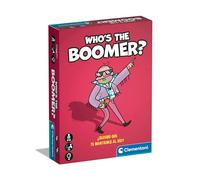 Clementoni Who's The Boomer Estás a la Moda 55553 Juego de Mesa para probar quién está más actualizado en el Grupo, conociendo Las Tendencias Actuales o estando desactualizado, 14 años+