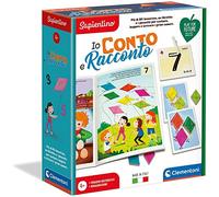 Clementoni - Yo Cuenta y Cuento Juego Educativo Sapientino, Multicolor, 4+ Años