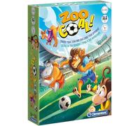 Clementoni- Zoo Goal Fútbol Juego de Memoria, Single, Multicolor (16570)