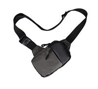 Cleminsta Bolso Bandolera de Hombro y Mochila, Bolsa de Pecho, Crossbody Bolsa Sling Pecho Bolsas, Sport Fitness Chest Bag para Hombres y MujeresTrabajo Ciclismo Motocicleta Deportes y Viajes