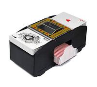 Clenp Barajador De Cartas Automático, Juego De Mesa, Baraja De Cartas, Barajadora De Póquer Automática Eléctrica, Máquina De Barajar Baraja 2 mazos de Pokers