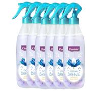 CLENTAIRE Ocean Breeze 6 x 425 ml Ambientador, spray natural para habitaciones, refrescador textil, control de olores para textiles, fundas de sofá, cortinas, alfombras