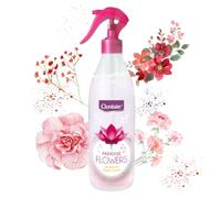 CLENTAIRE Paradise Flowers 6 x 425 ml Ambientador, spray natural para habitaciones, refrescante textil, control de olores para textiles, fundas de sofá, cortinas, alfombras