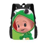 Cleo and Cuquin Mochila novedosa, ligera, de gran capacidad, para viaje, portátil, informal, regalo para niños y niñas.