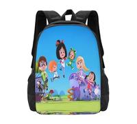 Cleo and Cuquin Mochila novedosa, ligera, de gran capacidad, para viaje, portátil, informal, regalo para niños y niñas.