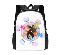 Cleo and Cuquin Mochila novedosa, ligera, de gran capacidad, para viaje, portátil, informal, regalo para niños y niñas.