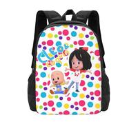 Cleo and Cuquin Mochila novedosa, ligera, de gran capacidad, para viaje, portátil, informal, regalo para niños y niñas.