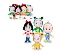 Cleo & Cuquín - Peluche Aleatorio de 20 cm, 3 Peluches Diferentes de Cuquín de la Familia Telerín, Suave Textura con Detalles, Regalo para Cualquier Edad, Famosa (760014770)