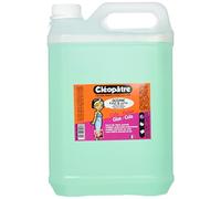ClèopàƒÂtre Cleopatre - BDOAD5-OAD110P - Oceane - SchoolPack de Pegamento Azulado Fuerte por un año - Bote de 5 litros + 24 frascos de 80ml con Pincel