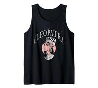 Cleopatra Egipcio Faraón Antiguo Diosa Vintage Camiseta sin Mangas