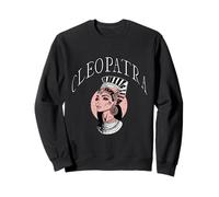 Cleopatra Egipcio Faraón Antiguo Diosa Vintage Sudadera