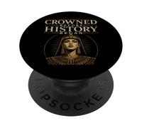 Cleopatra Reina De Egipto Poder Femenino Mujer Regal PopSockets PopGrip Adhesivo