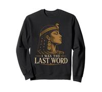 Cleopatra Reina De Egipto Poder Femenino Mujer Regal Sudadera