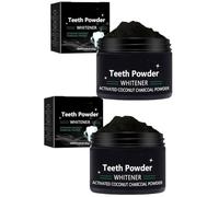 Cleopatra’s Natural Teeth Whitening Powder, Blanqueador Dental Profesional Carbon Activado Polvo Dientes Blancos Pasta Dientes Blanqueante Carbon Activo Coco Polvo Blanqueamiento Dental (2)