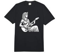 Cleopatra Tocando la Guitarra eléctrica Comfort Colors Adult Heavyweight T-Shirt