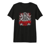 Cleopatra VII Jeroglíficos de Serpiente Egipcia Camiseta Premium