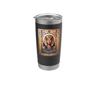 Cleopatra VII Reina del Antiguo Egipto Vaso térmico de acero inoxidable de doble pared