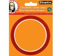 Cleopatre Cléotwofix Strong - Rollo de adhesivo extra fuerte con doble cara, 3 mm x 10 m