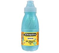 Cleopatre - Gel de Brillantina -Color Azul con Purpurina - Bote de 250 ml- Tamaño 4 x 6 x 4 cm (W x H x L)