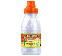 CLEOPATRE - Gel de purpurina para nieve en formato de 250 ml, azul con efectos holográficos